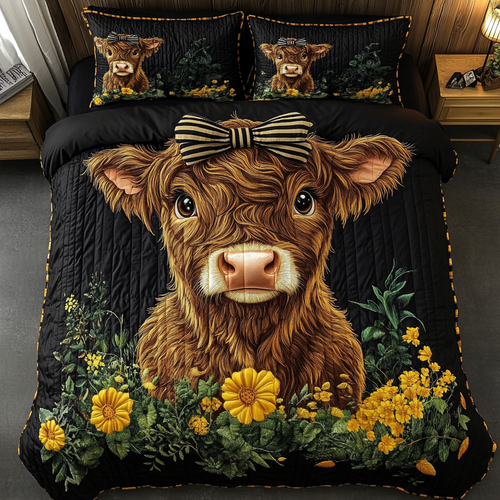 Mountain Soul 3-Piece Quilted Bedding Set NCU0DK7007