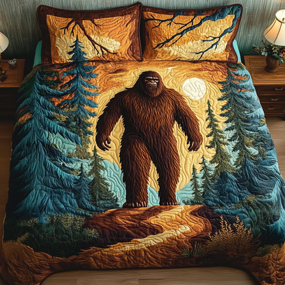 Mountain Stalker 3-Piece Quilted Bedding Set NCU0VH5987