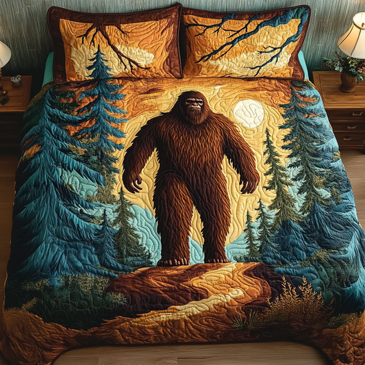Mountain Stalker 3-Piece Quilted Bedding Set NCU0VH5987