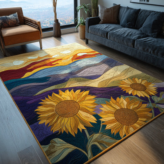 Mountain View Sunflower Area Rug NCU0HH520
