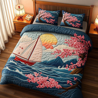 Mountain Voyage 3-Piece Quilted Bedding Set NCU0PT6525
