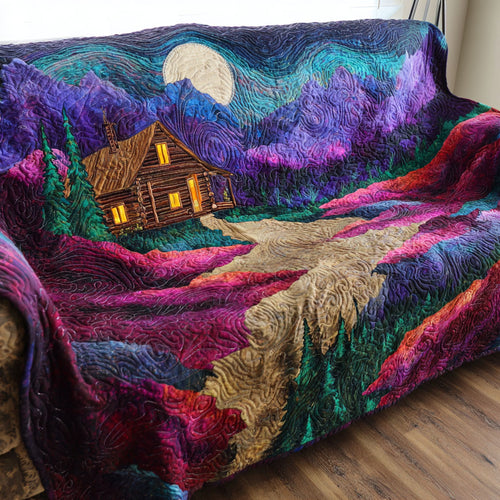 Mountain Wilderness Quilted Sofa Cover NCU0NT12744