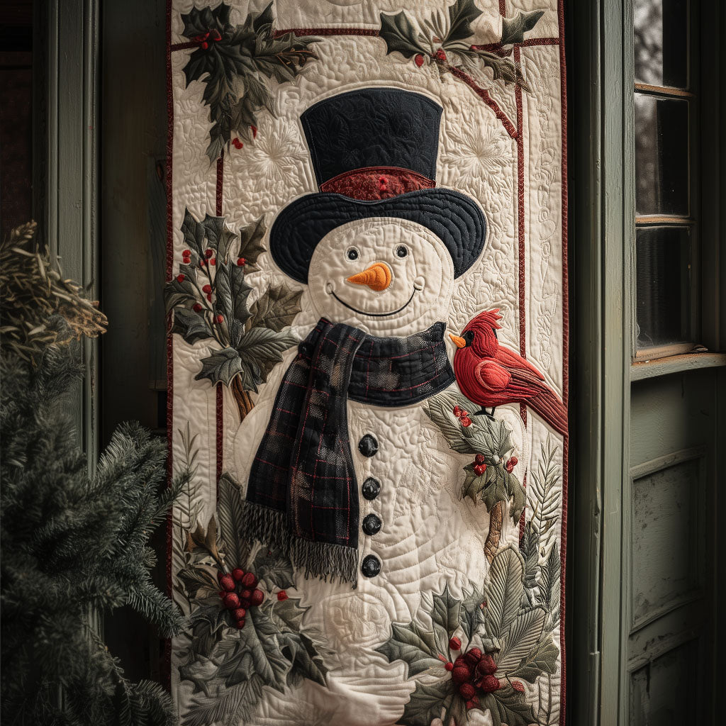 Mr Snowflake Quilted Door Cover NCU0PT10330