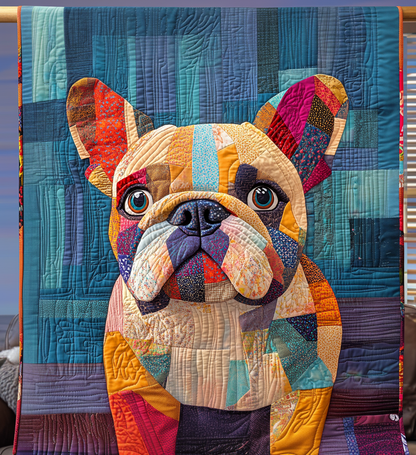 Multicolor Bark Brigade Quilted Blanket NCU0DV1645