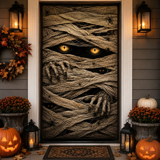 Mummy Gaze Quilted Door Cover NCU0TV2084
