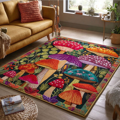Mushroom Path Area Rug NCU0DK11529