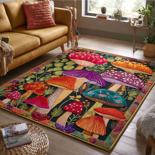 Mushroom Path Area Rug NCU0DK11529
