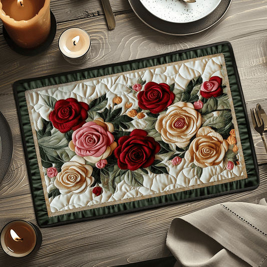 Mystic Rose Quilted Place Mat NCU0DV4861