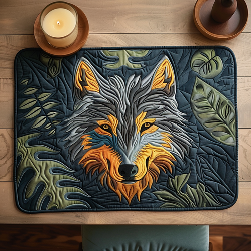 Mystic Wolf Quilted Place Mat NCU0TH127