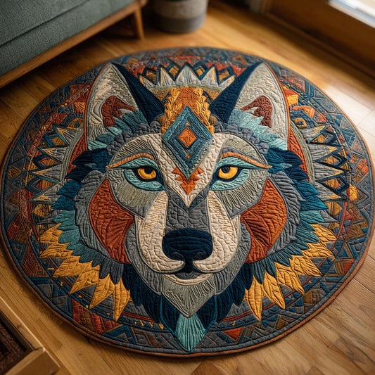Mystic Alpha Quilted Round Mat NCU0TV067