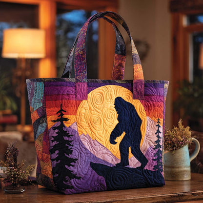 Bigfoot Quilted Tote Bag NCU0VT232