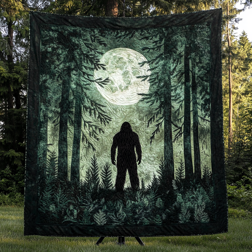 Mystic Bigfoot Quilted Blanket NCU0DK4037