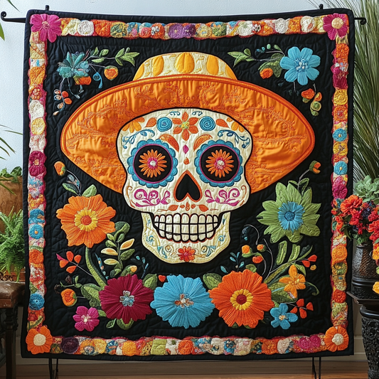 Mystic Bloom Quilted Blanket NCU0DK9236