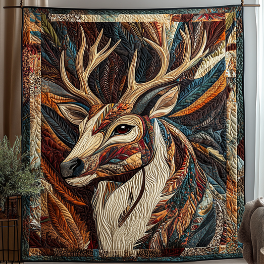 Mystic Buck Quilted Blanket NCU0DK4803