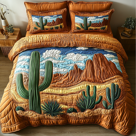 Mystic Canyon 3-Piece Quilted Bedding Set NCU0DK9761