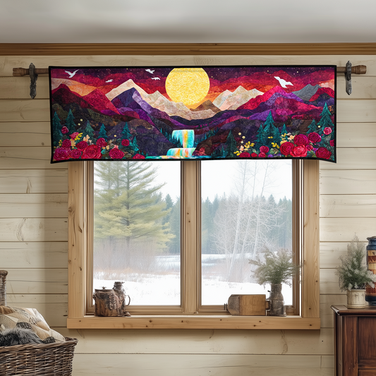 Mystic Cascade Quilted Valance NCU0DK5407