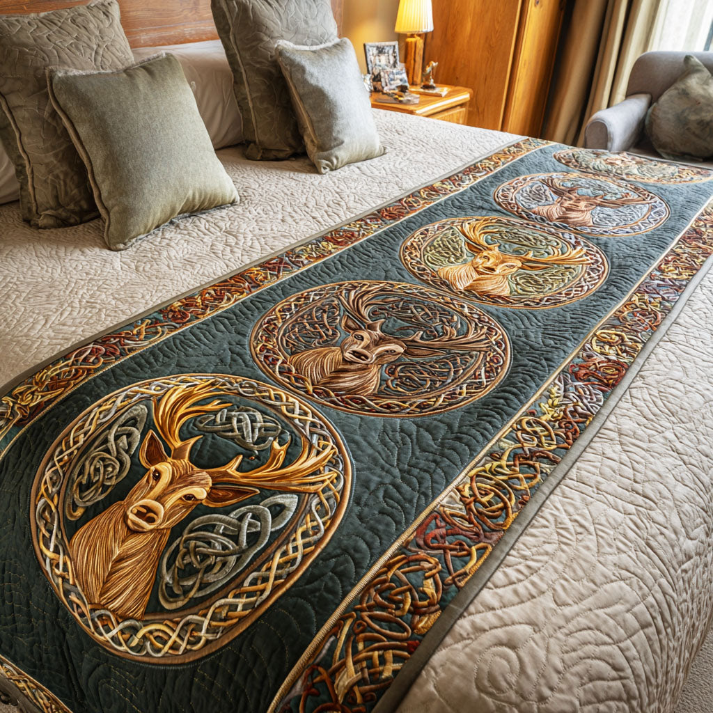 Mystic Crest Quilted Bed Runner NCU0TV1241