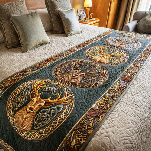 Mystic Crest Quilted Bed Runner NCU0TV1241