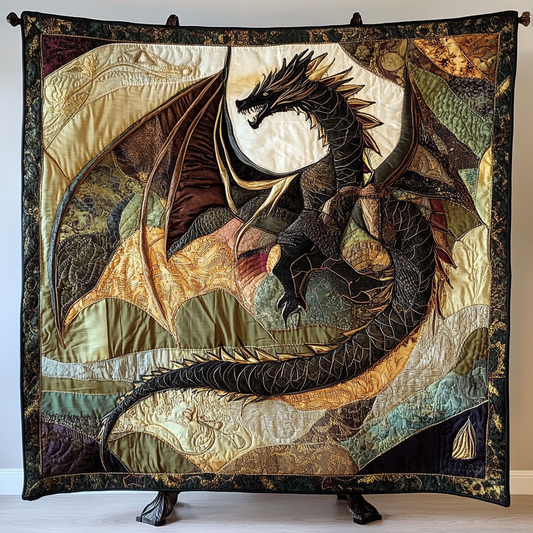 Mystic Dragon Quilted Blanket NCU0VH2978