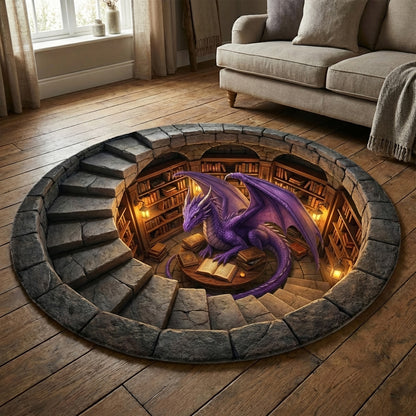 Mystic Dragon Round Carpet NCU0TV1810