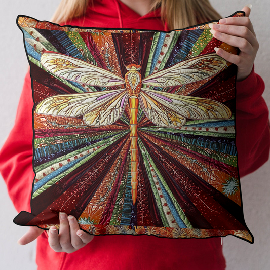 Mystic Dragonfly Quilted Pillow Case NCU0DK4247