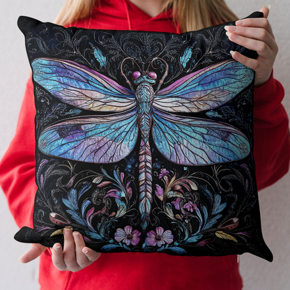 Mystic Dragonfly Quilted Pillow Case NCU0DK4474