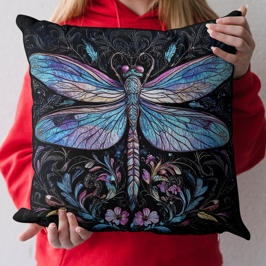 Mystic Dragonfly Quilted Pillow Case NCU0DK4474