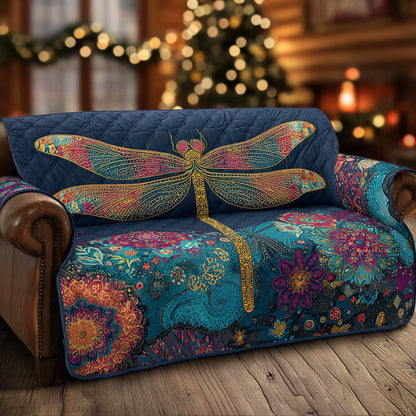 Mystic Dragonfly Quilted Sofa Cover NCU0DV8646