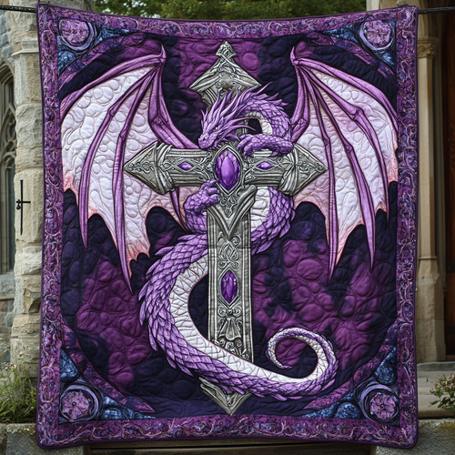 Mystic Ember Quilted Blanket NCU0DK792