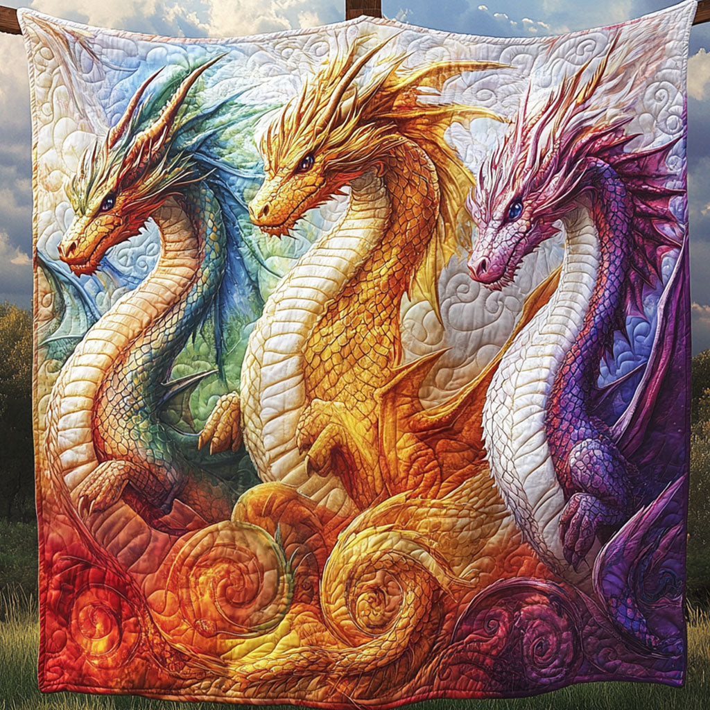 Mystic Fire Quilted Blanket NCU0NT6180
