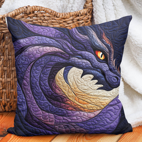 Mystic Flame Quilted Pillow Case NCU0DK766