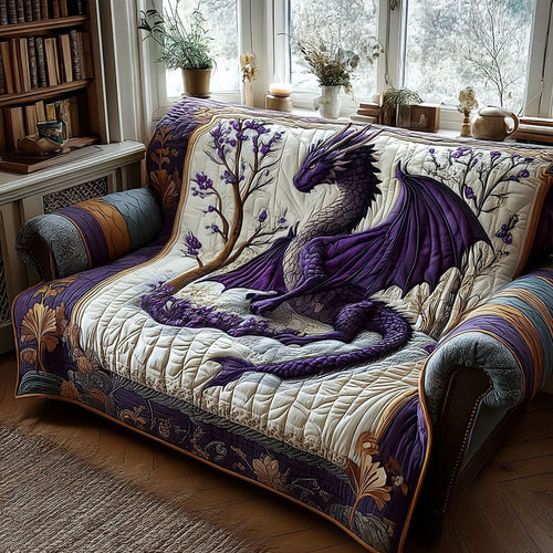 Mystic Flame Quilted Sofa Cover NCU0PT9750