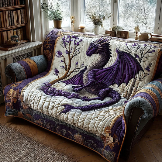 Mystic Flame Quilted Sofa Cover NCU0PT9750