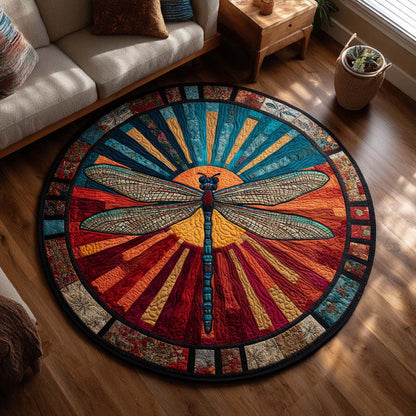 Mystic Flight Quilted Round Mat NCU0TD020