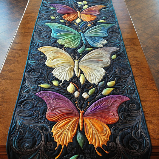 Mystic Flutter Quilted Table Runner NCU0PT4105