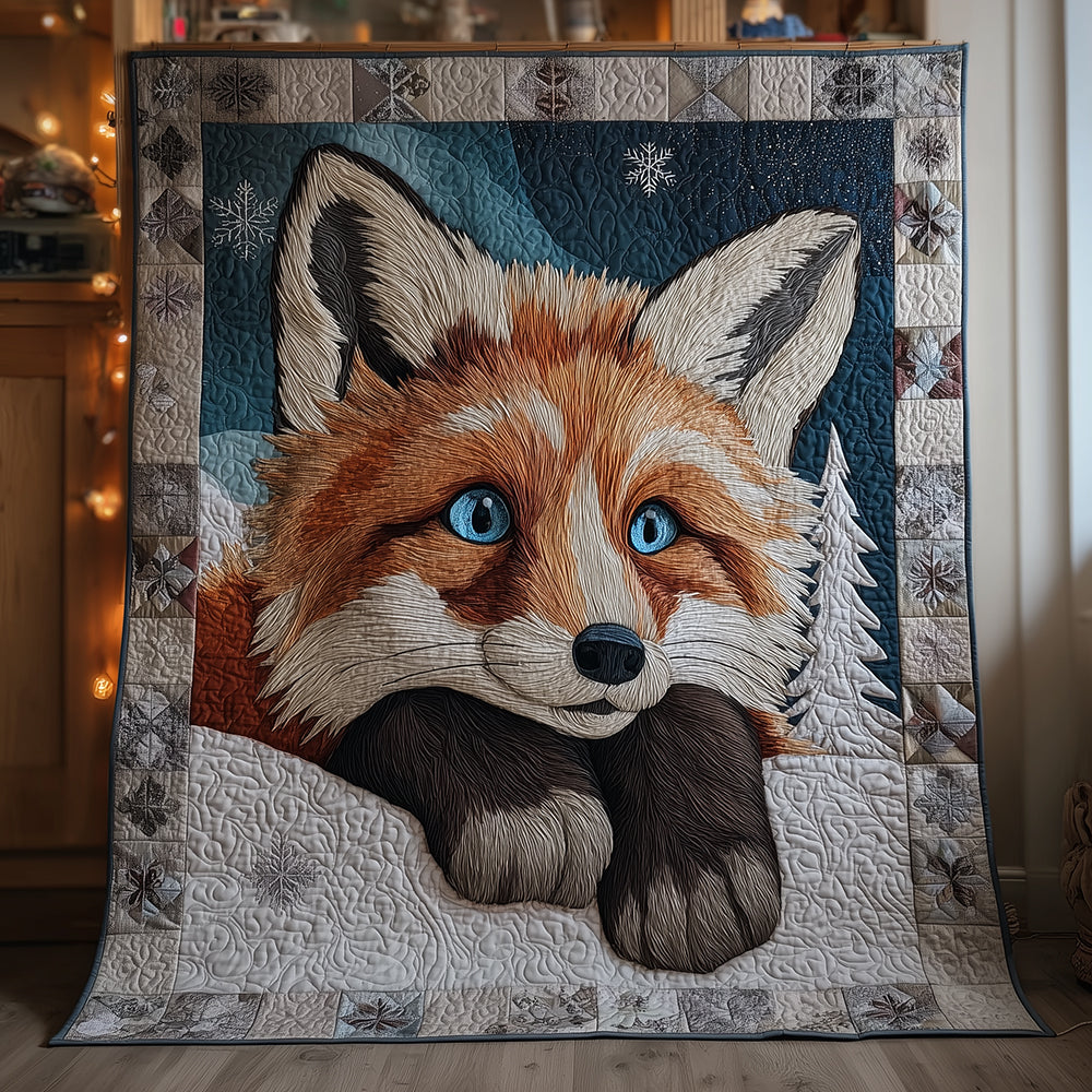 Mystic Fox Quilted Blanket NCU0TH3531