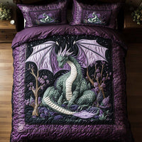 Mystic Guardian 3-Piece Quilted Bedding Set NCU0NT7901