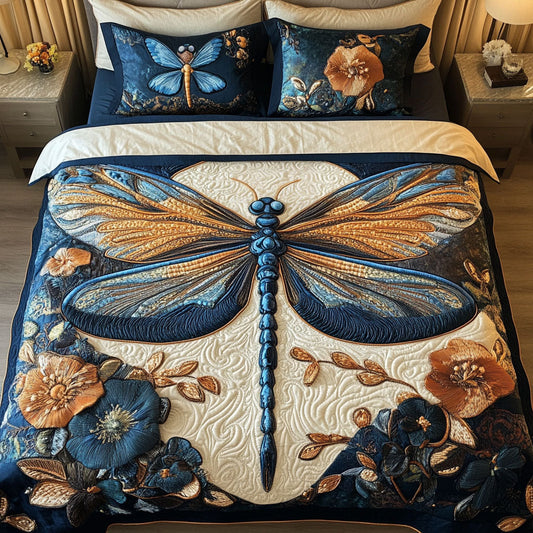 Mystic Harmony 3-Piece Quilted Bedding Set NCU0NT4583