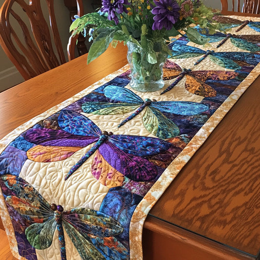 Mystic Harmony Quilted Table Runner NCU0NT4999
