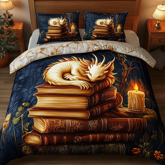Mystic Hoarder 3-Piece Quilted Bedding Set NCU0VL1285