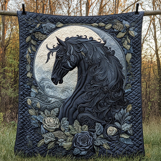 Mystic Horse Quilted Blanket NCU0DV6358