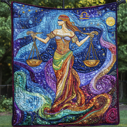 Mystic Libra Lady Quilted Blanket NCU0NT5833