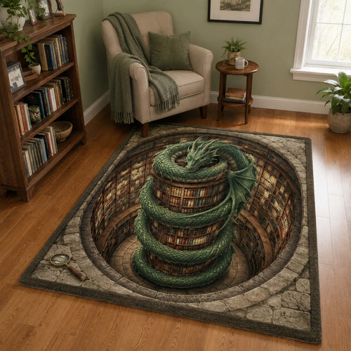 Mystic Library Area Rug NCU0TD3130