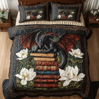 Mystic Lorekeeper 3-Piece Quilted Bedding Set NCU0PT5568