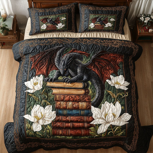 Mystic Lorekeeper 3-Piece Quilted Bedding Set NCU0PT5568