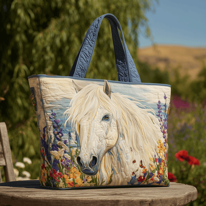 Mystic Mane Horse Quilted Tote Bag NCU0TH2871