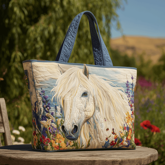 Mystic Mane Horse Quilted Tote Bag NCU0TH2871
