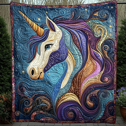 Mystic Mane Quilted Blanket NCU0DK886