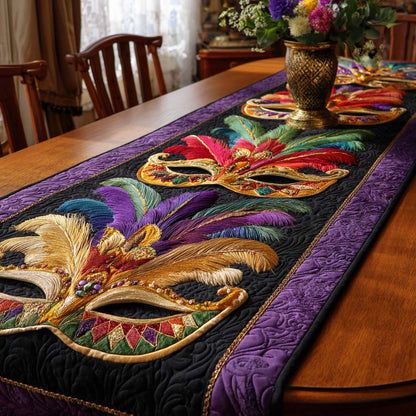 Mystic Masque Quilted Table Runner NCU0NT11606