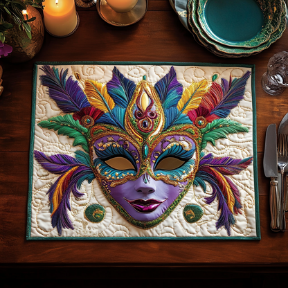 Mystic Masquerade Quilted Place Mat NCU0DV3399